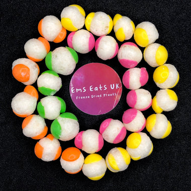 UK Freeze Dried Sour Fruit Balls