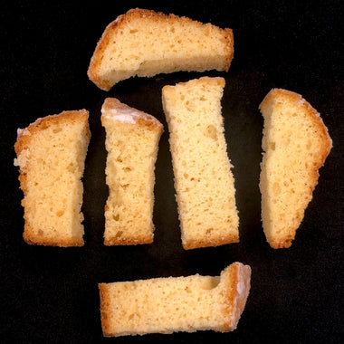 UK Freeze Dried Lemon Drizzle Cake - Biscotti crunch|Limited Edition|Thank you present|Unusual Gift|Coffee Lovers Snack|Lemon Flavour