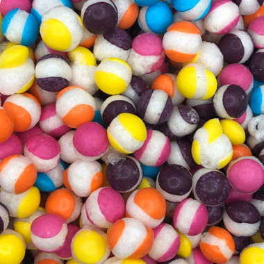 Freeze dried tropical skittles