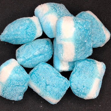 Photo of freeze dried raspberry slices