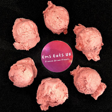 UK Freeze Dried Ice Cream - Strawberry
