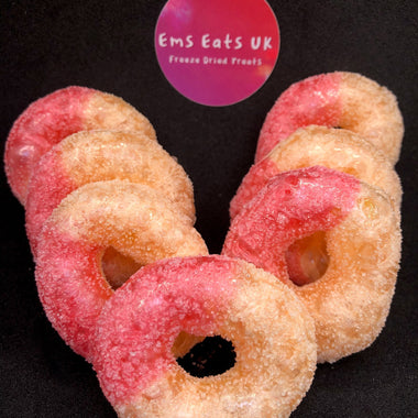 Photo of freeze dried peach rings