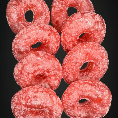 UK Freeze Dried Strawberry Rings