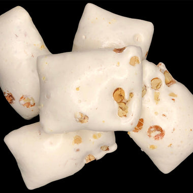 Photo of freeze dried almond nougat