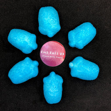 UK Freeze Dried Blue Raspberry Foam