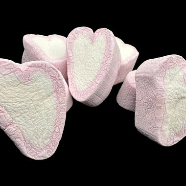 UK Freeze Dried Love Heart Marshmallows (Halal)