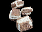 side shot of freeze dried milky ways